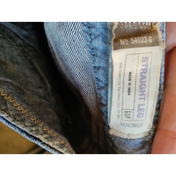 Gap stretch straight leg jeans size 6 - Picture 5 of 5